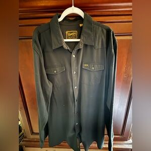 Howler Brothers Black Button-Up Shirt